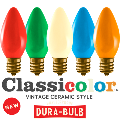 C9 Dura-Bulb™ Classicolor™ • 5-Pack