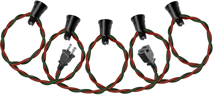 Mardi Gras Decorative Lights | Tru-Tone™ vintage-style LED light bulbs