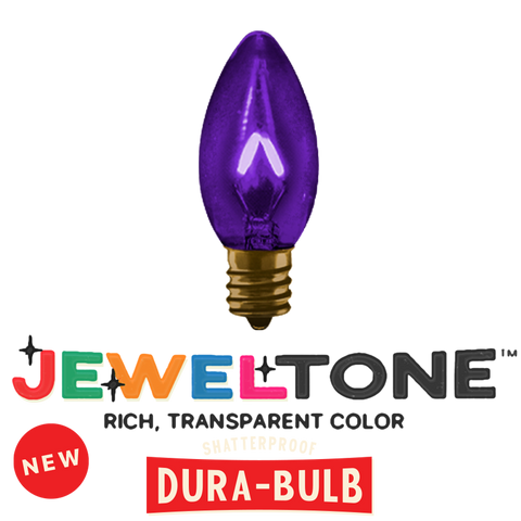 C9 Dura-Bulb™ Jeweltone™ • 25 ct.