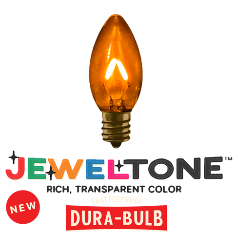 C9 Dura-Bulb™ Jeweltone™ • 5-Pack