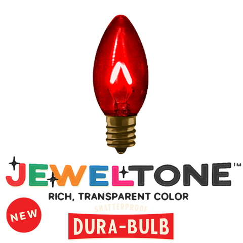 C9 Dura-Bulb™ Jeweltone™ • 5-Pack