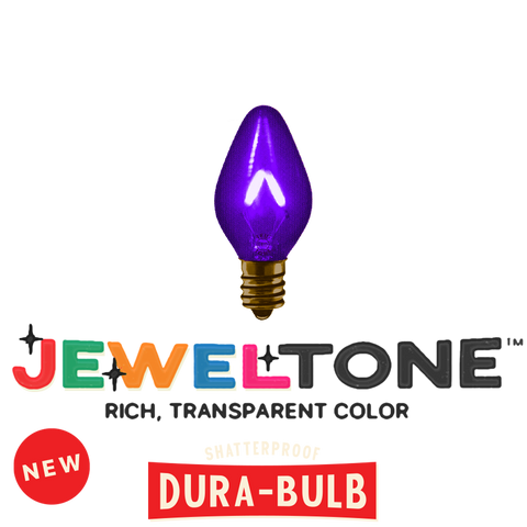 C7 Dura-Bulb™ Jeweltone™ • 25 ct.