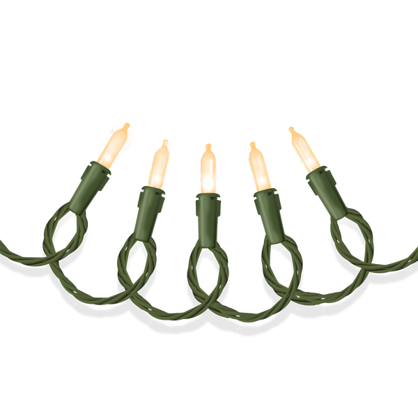 Mini Lites: Candleglow, 100 light string