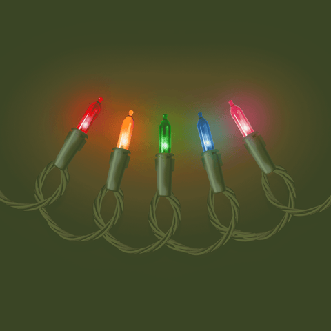 Mini Lites: Jeweltone, 100 light string