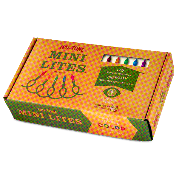 Mini Lites: Jeweltone, 100 light string