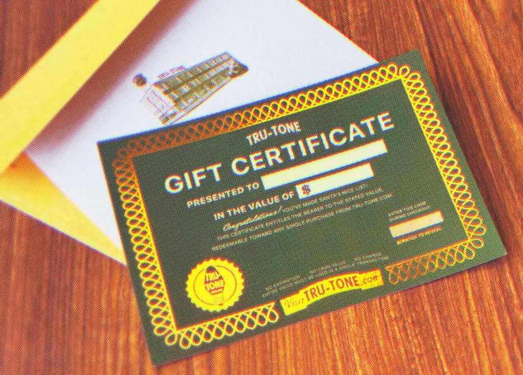 Physical Gift Certificate