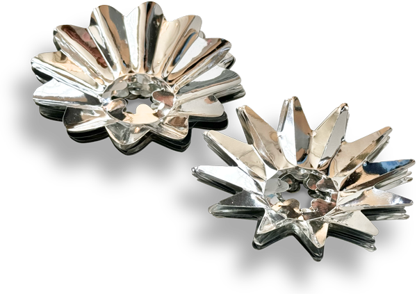 Faceted Light Reflectors
