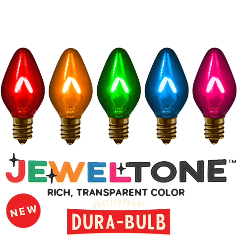 C7 Dura-Bulb™ Jeweltone™ • 25 ct.