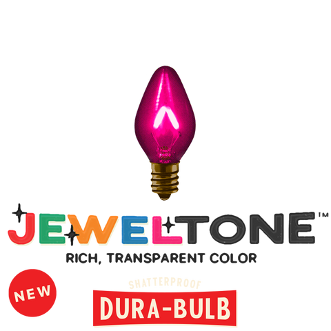 C7 Dura-Bulb™ Jeweltone™ • 25 ct.
